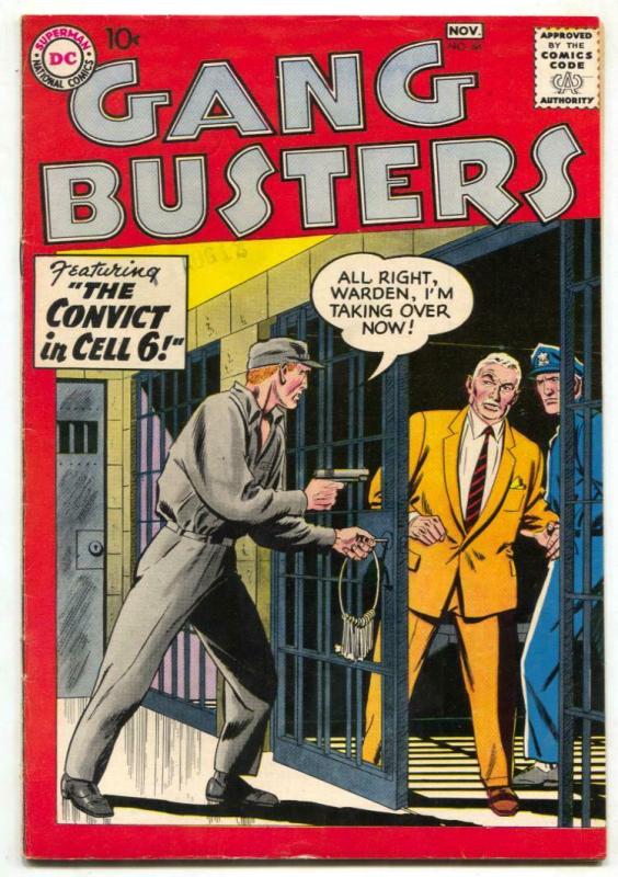 Gang Busters #66 1958-DC Silver Age comics FN-