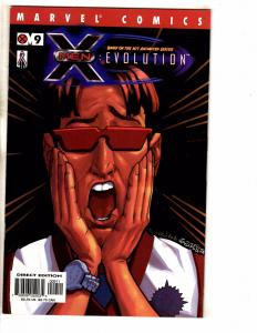 Lot Of 9 X-Men Evolution Marvel Comic Books # 1 2 3 4 5 6 7 8 9 Wolverine J258