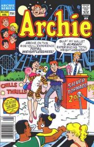 Archie #359 VG ; Archie | low grade comic August 1988 Roller Coaster Cover