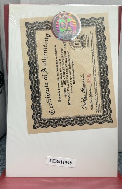 Buffy Vampire Slayer #29 Dynamic Forces Red Foil Cover