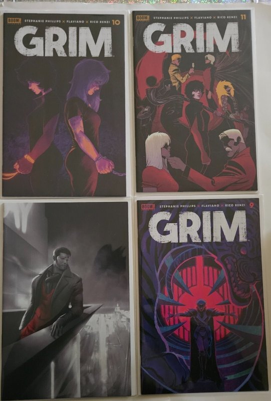 GRIM #1-25 Comic Set 1st print BOOM 2022 Stephanie Phillips PLUS EXTRAS