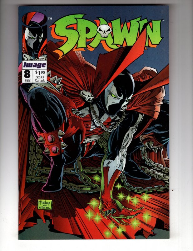 Spawn #8 (1993) VF  Alan Moore Frank Miller/ ID#04