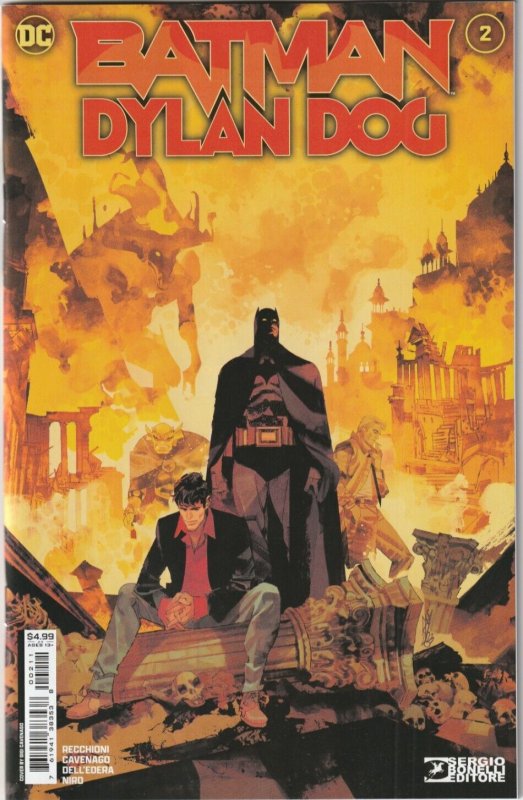 Batman Dylan Dog # 2 Cover A NM DC 2024 [V4]