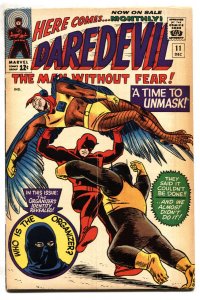 DAREDEVIL #11 1965 THE ORGANIZER Wally Wood vg+