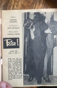 Pose! June 1957 -a very lurid pocket size magazine