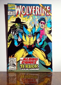 Wolverine #58 Marvel Comics 1992 Feat. Jubilee Terror Professor X Monkeywrench