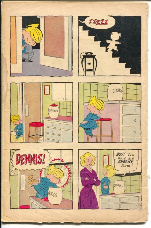 Dennis The Menace #26 1958-Pines-mailman prank cover-classic humor-G