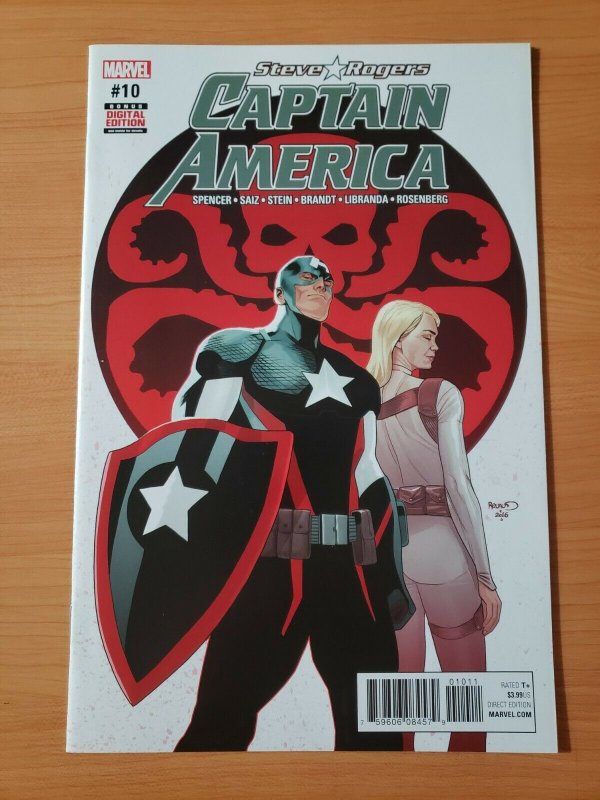 Steve Rogers Captain America #10 ~ NEAR MINT NM ~ 2017 Marvel Comics