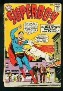SUPERBOY #118 1965-DC SILVER AGE-KRYPTO COVER-GD