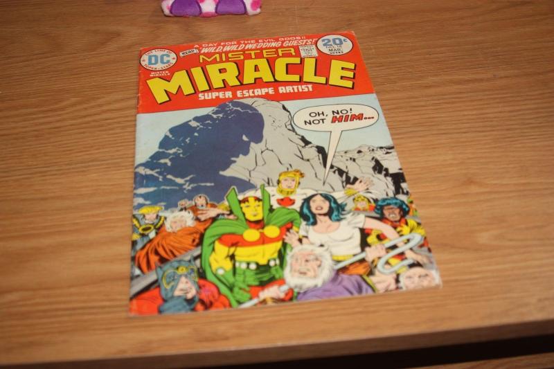 Mister Miracle COMIC #18 (Feb-Mar 1974, DC) KIRBY BRONZE AGE APOKOLIPS DARKSEID