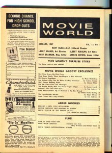 Movie World-Julie Andrews-Lee Majors-Elvis-Jan-1967