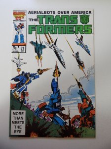 The Transformers #21 (1986) VF Condition
