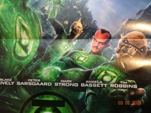 GREEN LANTERN  Promo Poster, 12 x 17,  DC Unused more in our store 548