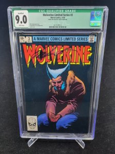 Wolverine #3 - Signed Chris Claremont (CGC Qual 9.0) 1982