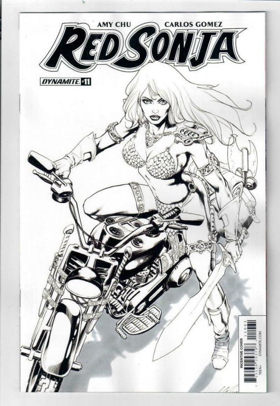 RED SONJA #11, NM-, She-Devil, Sword, Santucci, F Variant, 2017, more  in store