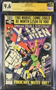 X-Men #137 1980 Marvel Comics CGC 9.6 JSA Signed Chris Claremont White Pages