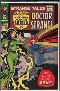 Strange Tales #150 (1966) Doctor Strange [Key Issue]