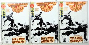 Armageddon: Alien Agenda Lot 3 #4 x3 1992 DC Captain Atom 1st Print Comic Books