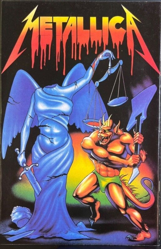 Rock N' Roll Comics #2 Metallica - Revolutionary Comics - 1989