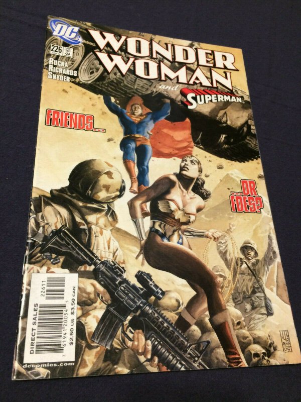 Wonder Woman and Superman #226 NM DC Comics (2006) Friends or Foes?