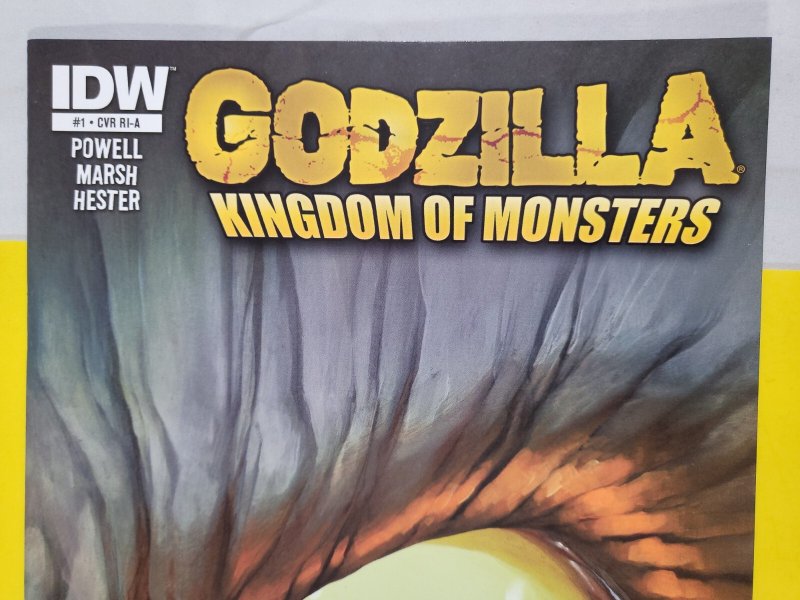 Godzilla Kingdom of Monsters #1 Eric Powell 1:10 Variant 2011 IDW Publishing
