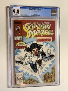Captain Marvel 1 cgc 9.8 Volume 2 v vol 1st appearance as capt. marvel