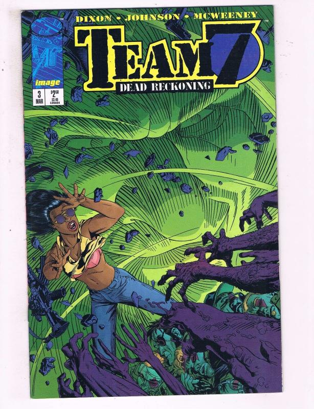 Team 7 Dead Reckoning #3 VF Image Comics Comic Book Dixon DE19