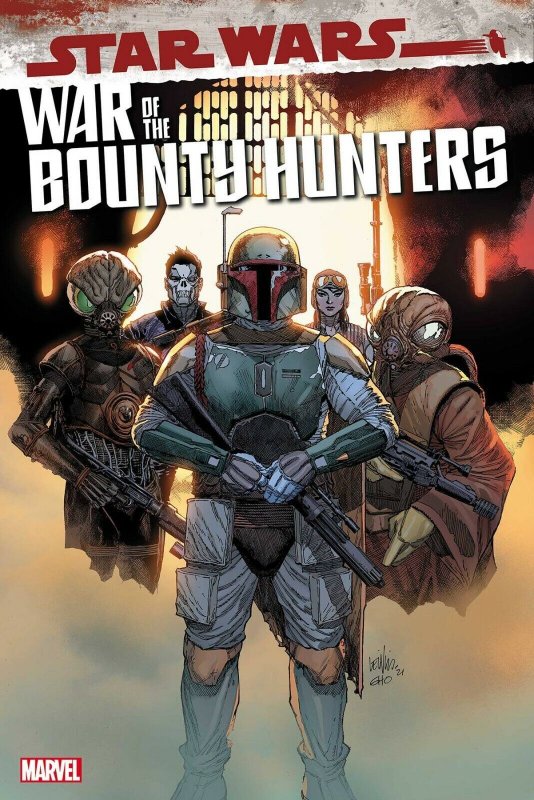 (2021) Star Wars War of the Bounty Hunters #1 1:25 Francis Yu Variant Cover