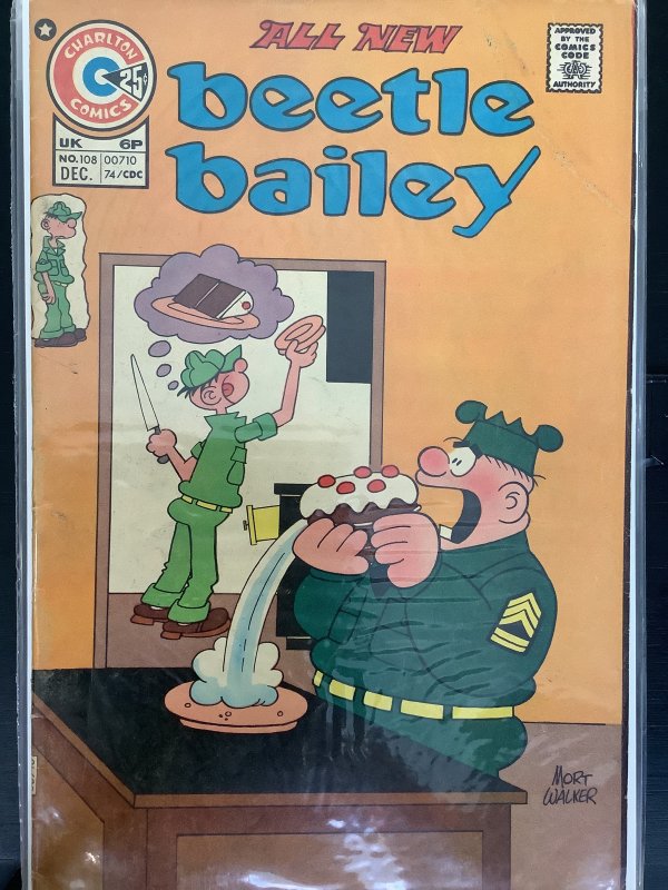 Beetle Bailey #108 (1974)