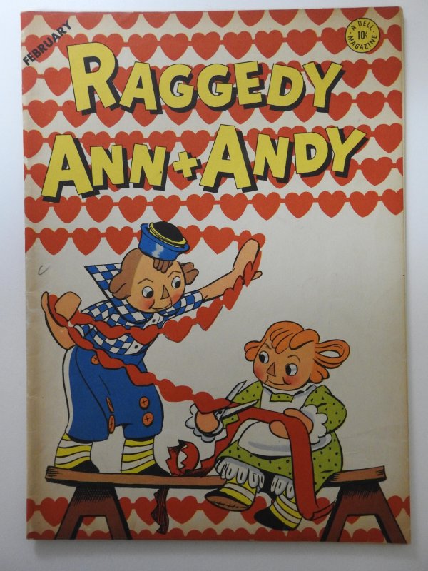 Raggedy Ann and Andy #9 (1947) Beautiful Fine- Condition! HTF Book!