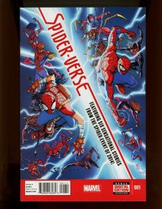 (2015) Spider-Verse #1 - FIRST ISSUE! 1ST APPEARANCE OF LADY SPIDER! (9.0/9.2)