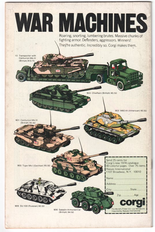 Swamp Thing #15 (1975) Swamp Thing