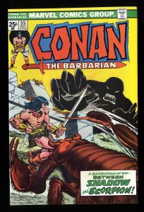 Conan The Barbarian #55 VF+ 8.5