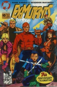 Ex-Mutants #10 Malibu Comics August Aug 1993 (VFNM)
