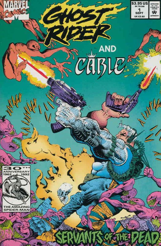 Ghost Rider And Cable: Servants of the Dead #1 FN ; Marvel | Sam Kieth