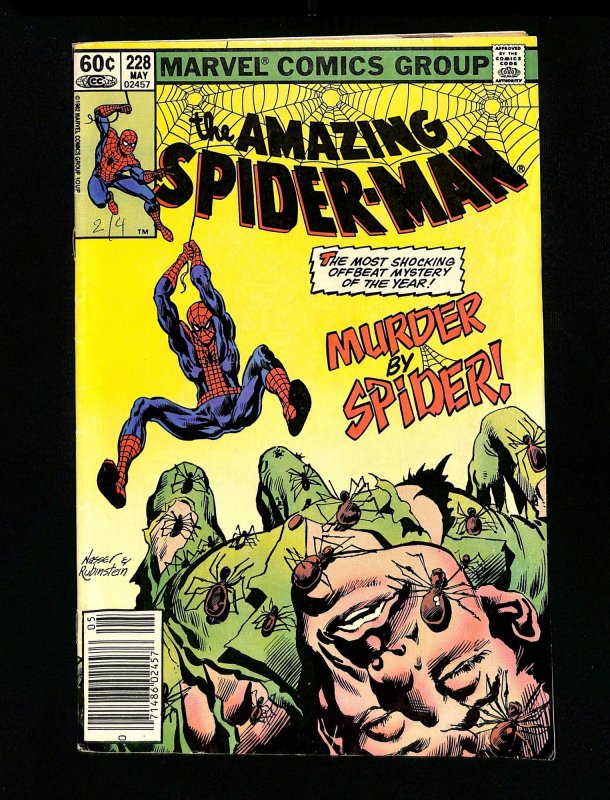 Amazing Spider-Man #228 Newsstand Variant