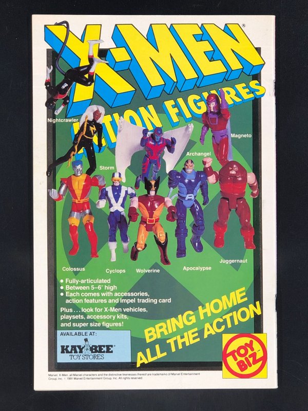 X-Men #1 Colossus and Gambit Cover (1991)