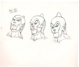 Masters of the Universe Animation Art #31 - C - Willen - 1980s by Ric Estrada