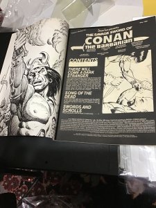 The Savage Sword of Conan #124 (1986) Song of the dead! High grade! VF Wow!