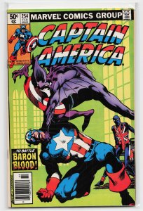 Captain America #254 (1981) Captain America [Key Issue]
