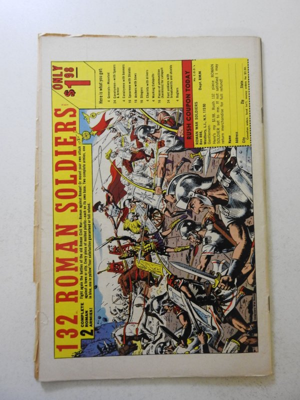 Thor #154 (1968) VG Condition centerfold detached bottom staple