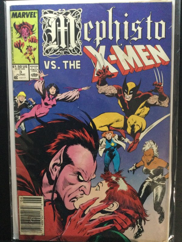 Mephisto Vs. ... #3 Newsstand Edition (1987)