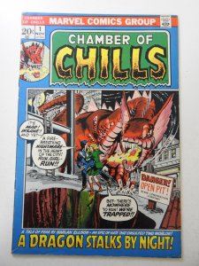 Chamber of Chills #1 (1972) FN Condition! moisture stain
