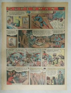 Superman Sunday Page #929 by Wayne Boring from 8/18/1957 Size ~11 x 15 inches
