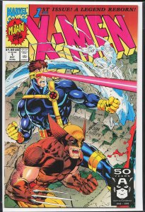 X-Men #1 Wolverine and Cyclops Cover (1991) X-Men [Key Issue]
