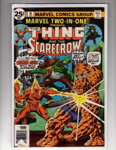 Marvel Two-in-One #18 (1976) The Thing & Scarecrow !!! Marvel Bronze / EC#2