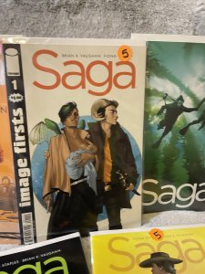 SAGA lot of 5 books