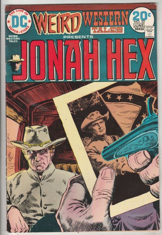 Weird Western Tales #22 (Apr-73) FN/VF Mid-High-Grade Jonah Hex