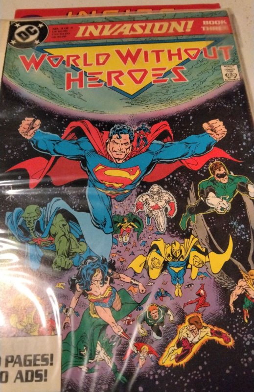 Invasion #3 Direct Edition (1988) Superman 