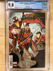 Absolute Carnage vs. Deadpool #2 Liefeld Cover (2019) CGC 9.8